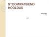 Stoomipatsiendi hooldus