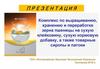 Комплекс по выращиванию, хранению и переработке зерна пшеницы на сухую клейковину, сухую кормовую добавку, товарные сиропы