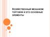 Хозяйственный механизм торговли и его основные элементы