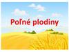 Poľné plodiny