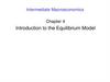 Intermediate macroeconomics. Introduction to the equilibrium model