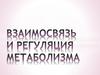 Взаимосвязь и регуляция метаболизма