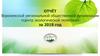 Публичный отчет Воронежской региональной общественной организации «Центр экологической политики»