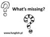 What’s missing?