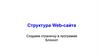 Структура Web-сайта