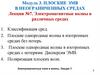 Электромагнитные волны в различных средах