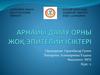Арнайы даму орны жоқ эпителий ісіктер