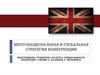 Многонациональная и глобальная стратегии конкуренции