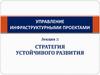 Стратегия устойчивого развития