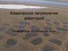 Химическое загрязнение акваторий. Химическое загрязнение почв
