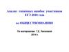 Анализ типичных ошибок участников ЕГЭ 2018 года по обществознанию