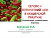 Сепсис и септический шок в акушерской практике (диагностика и интенсивная терапия)