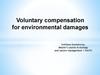 Voluntary compensation for environmental damages