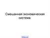 Смешанная экономическая система