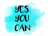 Yes, You, Can