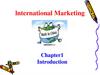 Lnternational marketing. Introduction. (Chapter 1)
