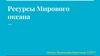 Ресурсы Мирового океана