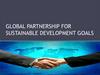 Global partnership for sustainable development goals