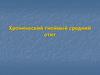 Хронический гнойный средний отит