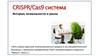 CRISPR/Cas9 система. История, возможности и риски