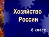 Хозяйство страны. 8 класс