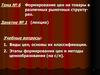 Формирование цен на товары в различных рыночных структурах.Тема № 6