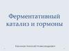 Ферментативный катализ и гормоны