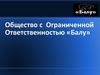 Общество с Ограниченной Ответственностью «Балу»
