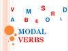 Modal verbs. Модальные глаголы