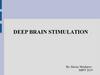 Deep brain stimulation