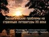 Экологические проблемы на страницах литературы ХХ века