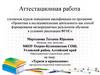 Аттестационная работа. Программа внеурочной деятельности «Туризм и краеведение»