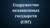 Содружество независимых государств (СНГ)