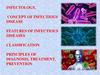 Nfectology. Concept of infectious disease