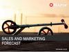 Sales and marketing forecast