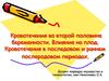 Кровотечения во второй половине беременности. Влияние на плод. Кровотечения в последовом и раннем послеродовом периодах