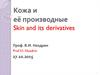 Кожа и ее производные