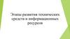 Этапы развития технических средств и информационных ресурсов