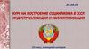 Курс на построение социализма в СССР.  Индустриализация и коллективизация