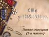 США в 1865-1914 гг