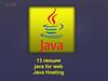 Java for web. Java hosting