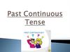 Время Past Continuous Tense