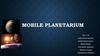 Mobile planetarium