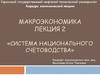 Система национального счетоводства