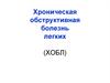 Хроническая обструктивная болезнь легких (ХОБЛ)