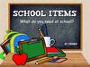 School items