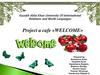 Project a cafe «WELCOME»