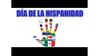 Dia de Hispanidad. Dia se la raza. Fiesta nacional de España