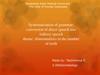 The chair of foreign languages Systematization of grammar: conversion of direct speech into indirect speech
