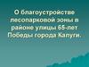 О благоустройстве лесопарковой зоны в районе улицы 65-лет Победы города Калуги